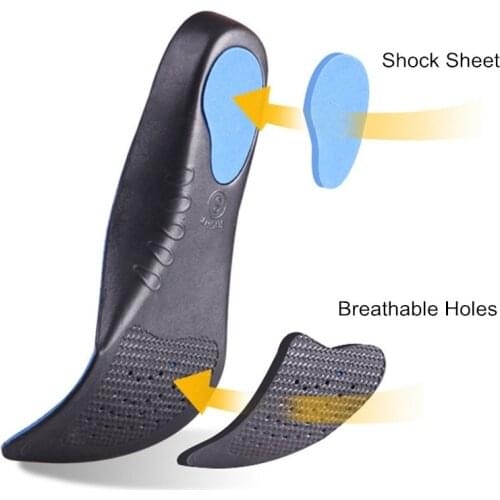Orthotic Gel High Arch Support Insoles Gel Pad EVA Arch Support Flat Feet For Women / Men orthopedic Foot pain Unisex