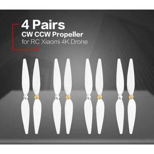 4 Pairs 10inch Propellers Spare Parts Props Set Blades CW CCW Propellers for RC Xiaomi 4K Version Drone Quadcopter