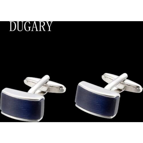 DUGARY Luxury shirt cufflinks for mens Brand cuff buttons cuff links High Quality Square abotoaduras Jewelry gemelos