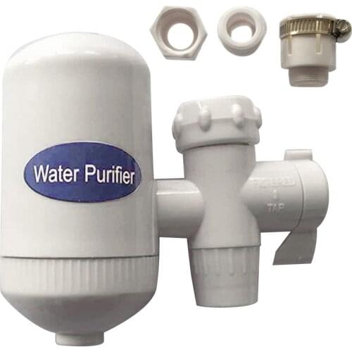 Newest Faucet Mount Water Filtration System Small White Faucet Purifier Tap Water Purifier