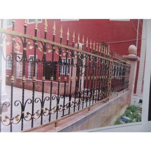 How Much Iron Fencing Material I Need Average Wrought Iron Fence Cost