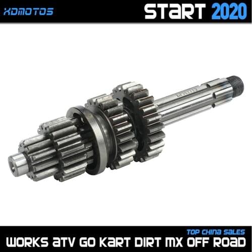 140cc Engine Transmission Gear Box Main Shaft kit For Lifan 140 140cc 1P55FMJ Horizontal Kick Starter Engine Dirt Pit Bikes