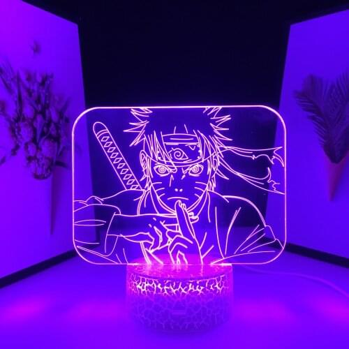 Anime Figure Light 3D LED Lamp for Child Birthday Gift Bedroom Decor Nightlight Acrylic Manga Room Table Light