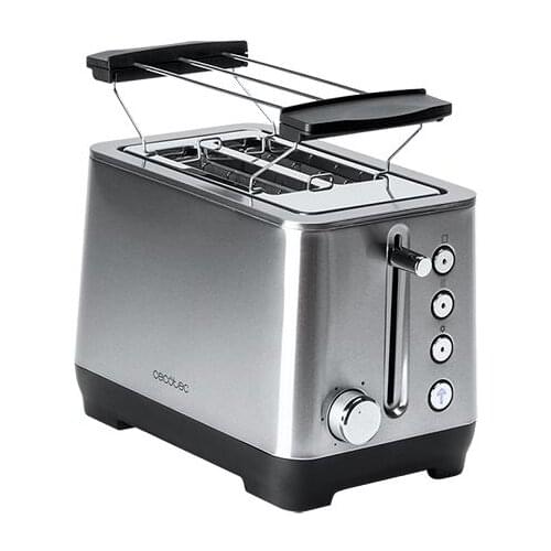 Toaster Cecotec BigToast Double 1000 W Stainless steel