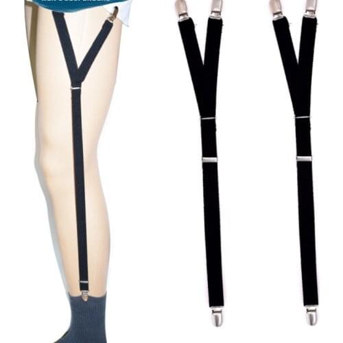 1 Pair Y-Shaped Garter Y-Style Near Shirt-Stay Best Shirt Stays Black Tuck It Belt Shirt Tucked Men Women Shirt Stay