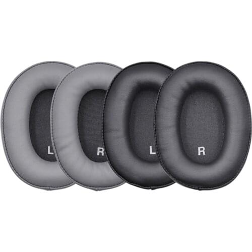 1 Pair Replacement Earphone Ear Pads Earpads Sponge Soft Foam Cushion For Audio Technica ATH-SR9 DSR9BT Headsets