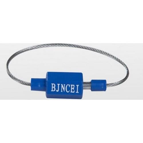 5PCS Metal Cable Ties 80cm Logistics plastic seals steel wire seal Container truck/tanker self-locking security seals