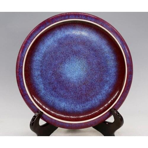 Antique QingDynasty porcelain pot,Jun Kiln,Rose Round washing,Decoration,collection&Adornment,Free shipping