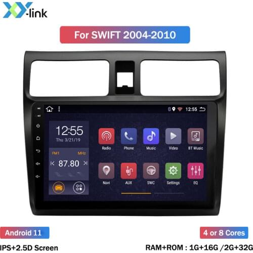 10.1 INCH Android 8.1 car Multimedia video player For suzuki swift 2004-2010 car radio GPS navigation system BT 2 din no dvd