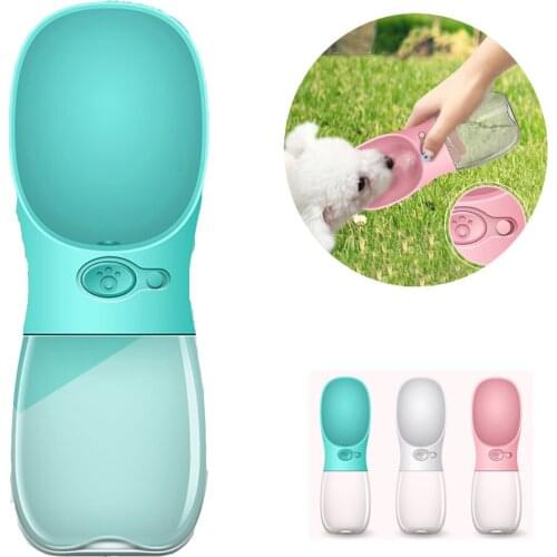 Pet Dog Water Bottle Dogs Bowl Portable Water Outdoor Bottle Small Large Dogs Cat Drinking Pet Waters Dispenser Dog Accessories