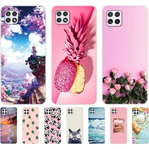 For Samsung A22 Case Back Phone Cover For Samsung Galaxy A22 5G 4G Coque Bumper Soft Tpu Silicon Protective Fundas Dropshipping