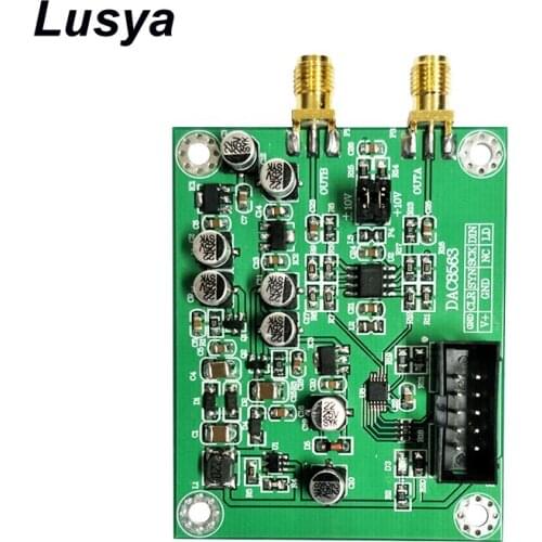 DAC8563 Resolution Digital-to-Analog Converter Dual 16-Bit Provide Drive Current Audio Power Pulse Amplification Board T0762