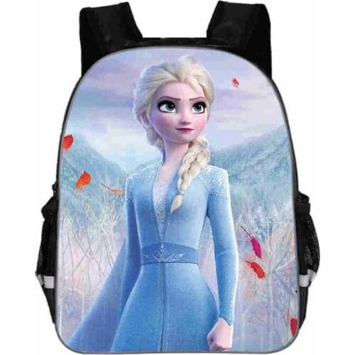 Disney Kids Elsa Bag Children Schoolbag Princess Backpack Cute Girls School Bags Kids Backpack Shoulder Bag Mochila Infantil