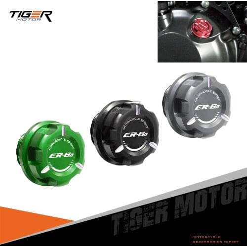 For Kawasaki ER-6n 2006-2021 Motorcycle Accessories Engine Filler Oil Cap