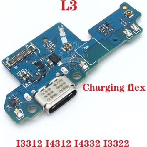 For Sony Xperia L3 I3312 I4312 I4332 I3322 Original new USB Charging Charger Port Dock Connector Flex Cable