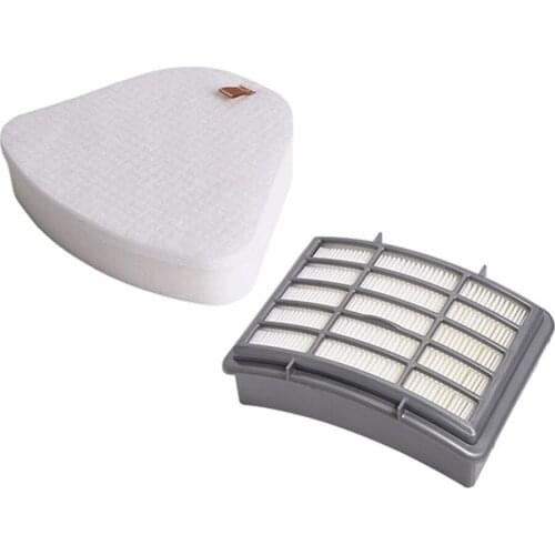 2pcs/ lot HEPA Filter & Foam Filter for Shark Navigator Lift-way NV350 NV351 NV352 NV355 Vacuum Cleaner Accessories Replacement