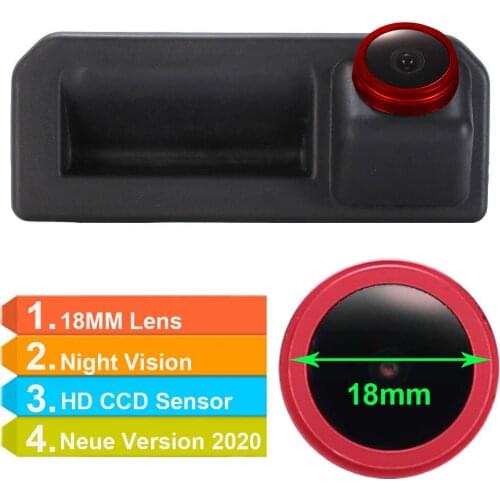 HD 1280*720 Pixels 1000TV line car rear view back up reverse parking camera for VW Golf VI Tiguan Touareg Sharan Passat Variant