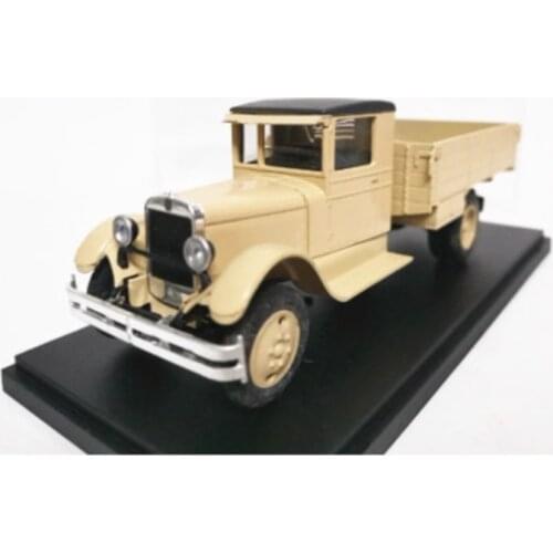 Diecast 1/43 Scale Russian AMO F-15 Vintage Military Car Alloy Truck Model Static Show Adult Collection Gift Boy Toys