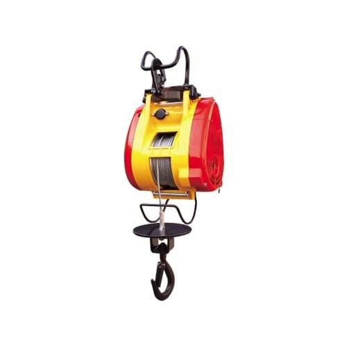 500Kg load-bearing multifunctional wire rope electric winch, miniature electric hoist, small suspension crane construction cran