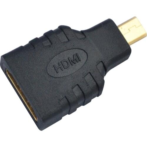 Practical Accessories Micro HDMI Male To HDMI Female Cameras Durable Portable HDTV Smart Phones Adapter Converter