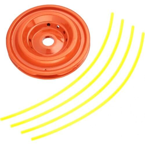 Alloy Brush Cutter Trimmer Head Weed 4 Line Garden Lawn Mower Accessories Electric Lawn Mower Lawn Trimmer Tool