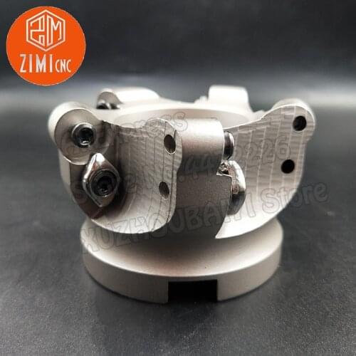 TRS 8R80-27 High-precision Round Nose Face Milling Cutter Milling Tool Holder Knife Head Lathe Indexable Head For RDMT1604