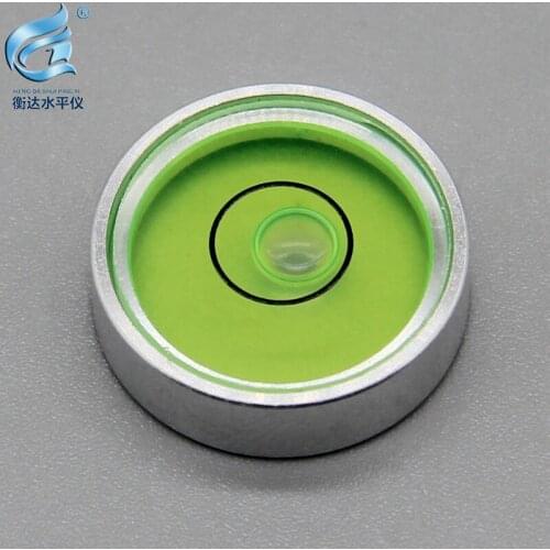 Universal level meter double-sided observation level bubble transparent glass level bubble high-precision level bead portable le