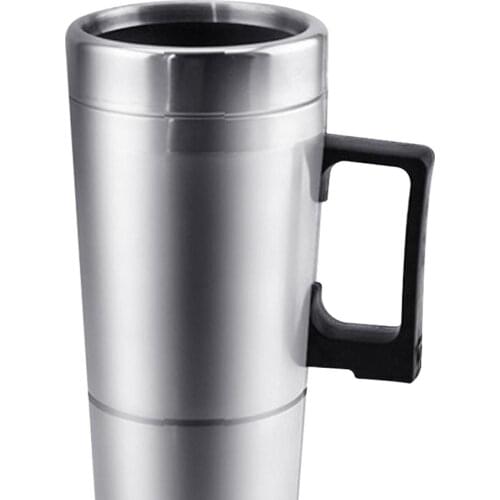 12/24V Travel Car Heating Cup Hot Water Coffee Tea Thermal Mug Stainless Steel Water Bottle Flask kettle