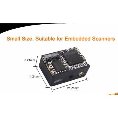 2D Fixed Mounted, Embedded OEM/ODM Barcode Scanner, Mini Image Barcode Reader