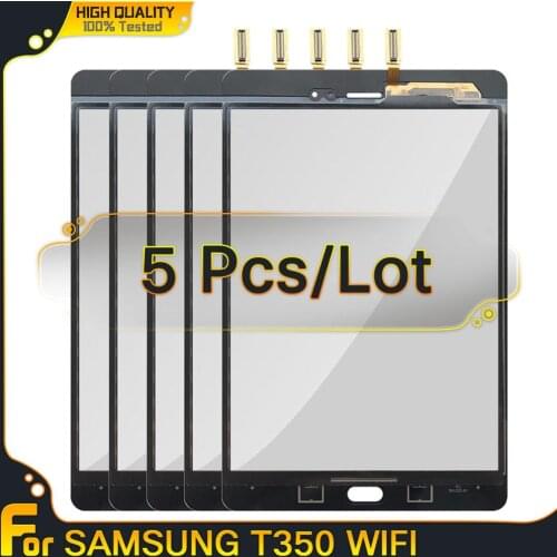 5pcs For Samsung Galaxy Tab A 8.0 T350 T355 Touch Screen Touch Panel Digitizer Sensor Replacement SM-T350 SM-3550 touchscreen