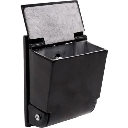 95*70mm Wall Mounted Aluminum Alloy Ashtray Cigarette Ashtray Holder Creative Personality Outdoor Smoking Public Places