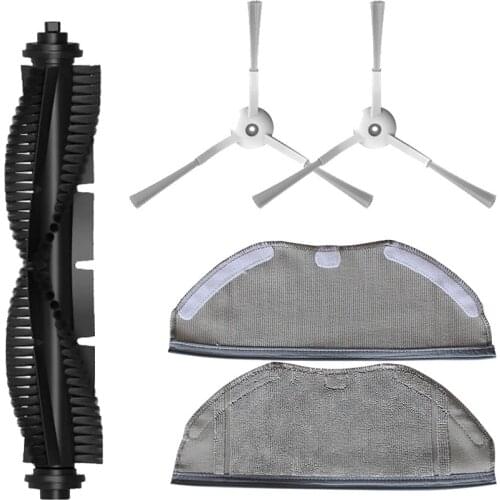 Central Roll Main Brush Side Brush Mop Cloth Rag for Qihoo 360 S9 X90 Robotic Vacuum Cleaner Spare Parts Accessories