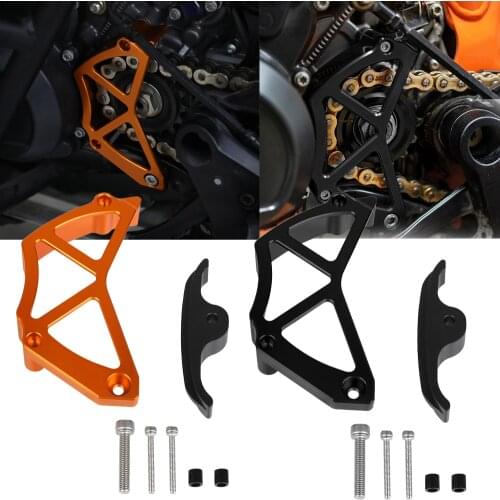 For 790 890 Adventure S R 2021 790 890 2019 2020 2021 CNC Aluminum Front Sprocket Guard Protector Chain Guaud Cover
