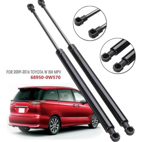 For TOYOTA W ISH MPV 2009-2016 Tailgate Rear Trunk Gas SpringLift Supports Shock Struts 68950-0W570