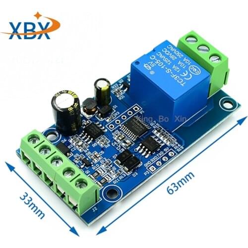 Dual Modbus Relay Module 1Bit/2Bit Modbus-RTU Switch Signal Input Output RS485 TTL Controller