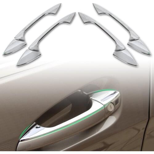 Beler Chrome Door Handle Cover Trim for Mercedes Benz B C E GLK ML CLA Class W246 W166 W117 X204 W204 W212
