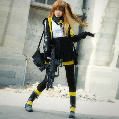 Games Girls Frontline cosplay costume ump45 women coat Gungirls full costume