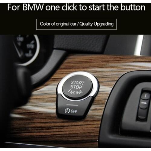 Car Start Stop Engine Button Switch Replace Cover For BMW 1/2/3/4/5/6/7 Series F10 F11 F20 F21 F22 F25 F26 F30 F31 F32 F01 F15