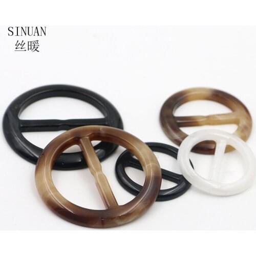 SINUAN Round Button Combined Button Washable Resin Buttons For Coats 100Pieces Dyed Clothes Buttons Decorations For Clothes