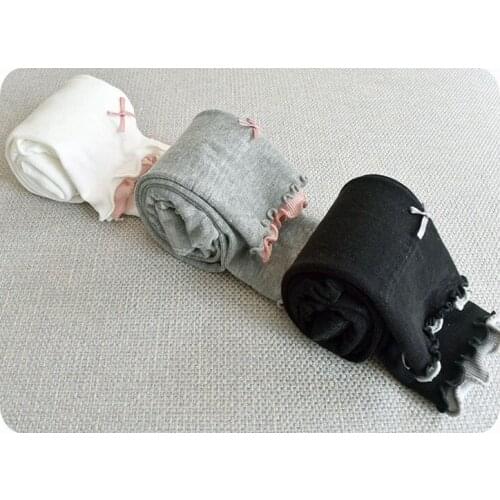 Fashion 3 wholesale cotton girls leggings spring and autumn new childrens baby autumn decoration outside wearing long pa