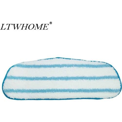 LTWHOME Wet Mop Pad Fit for Dirt Devil Steam Mop, Compare to Part AD51000