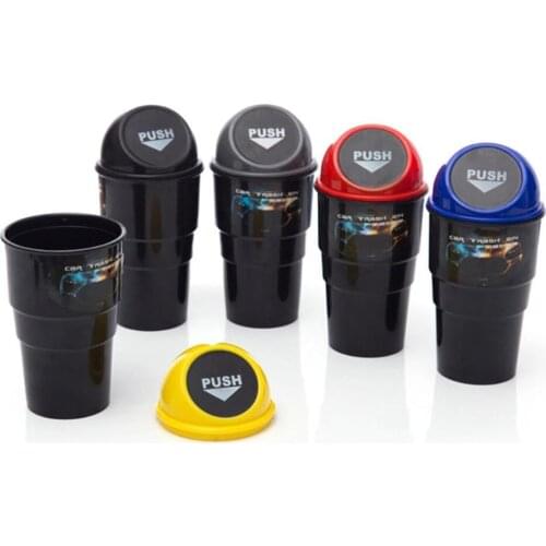 Waste Bin Small Trash Can Mini Desktop Ashcan Tabletop Trashbox Car Trash Bin Dustbin Garbage Holder Rubbish