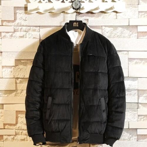 Winter New Gold Velvet Parkas Mens Large Size 4XL Warm Jacket Mens Fashion Thick Quality Fashion Parkas Coats Aisna Size M-4XL