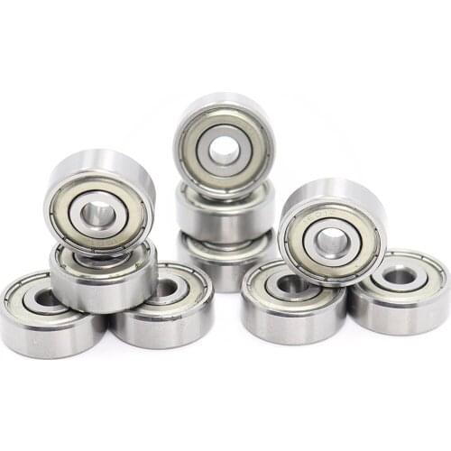 1601ZZ Bearing 4.762*17.462*6.35mm ABEC-1 (10PCS) Inch 1601 ZZ Z Ball Bearings 1601-2Z Bearing