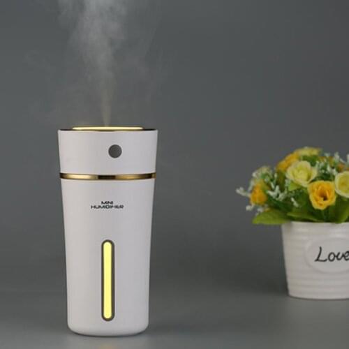 300ml Portable USB Operated Air Humidifier Purifier for Home Office Car Yoga