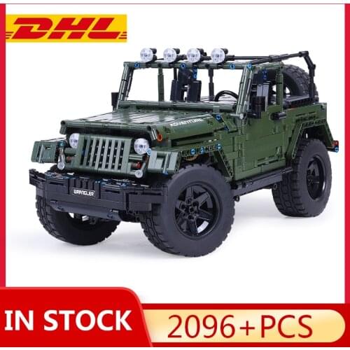 Mould King Series RC Jeeps Adventure Off-Road Vehicle Model Building Block Bricks Kids Educational Toys Christmas Gifts