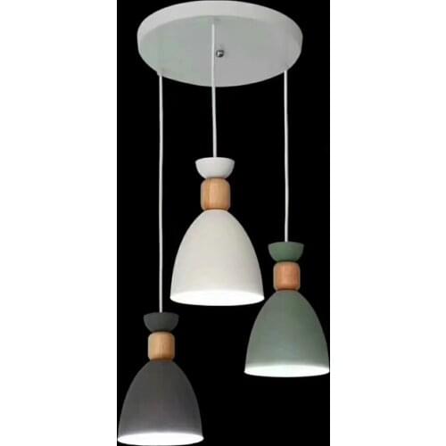 Modern iron black pendant lamp diamond pendant lamp chandelier lighting avizeler luzes de teto ventilador de techo