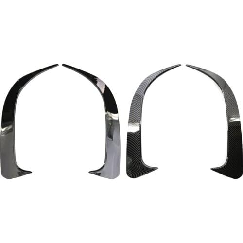 ABS Plastic Rear Bumper Side Vent Canards for Mercedes-Benz W117 CLA 200 250 45 AMG 2014-2018 Automobile Accessories