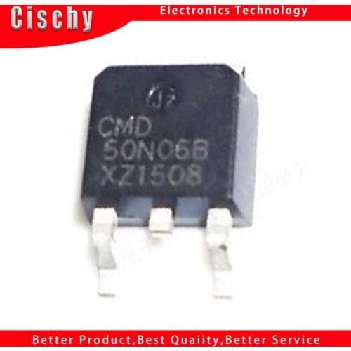 10PCS/lot CMD50N06B 50N06B 60V/50A 50N06 TO-252