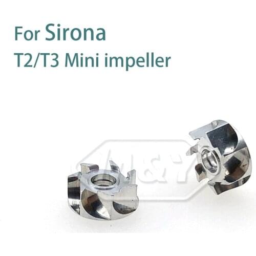 10pieces Dental Handpiece Impeller compatible with Sirona T2/T3 mini new model handpiece spare parts teeth whitening impeller